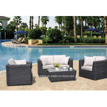 Sektionale Outdoor Wicker Patio Hinterhof Rattan Garten Set